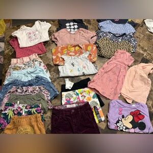 Summer bundles of 24 clothes 24 months H&M-Disney-carters-George-Tag